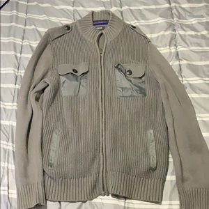 Kenneth Cole Zip-up Sweater